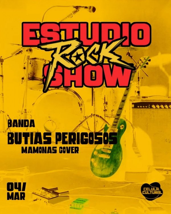 Imagem do evento 04/03 (QUA) ESTUDIO ROCK SHOW - MAMONAS COVER