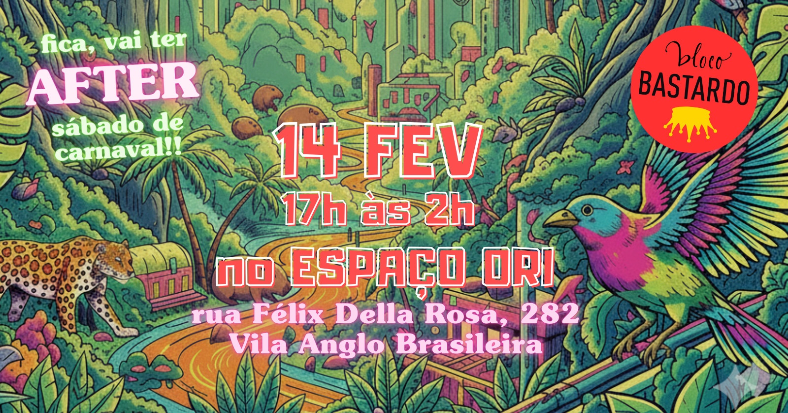 After Bastardo - Sábado - 14fev