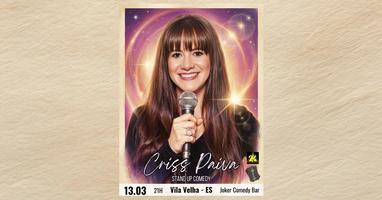 Criss Paiva - Stand Up Comedy em Vila Velha