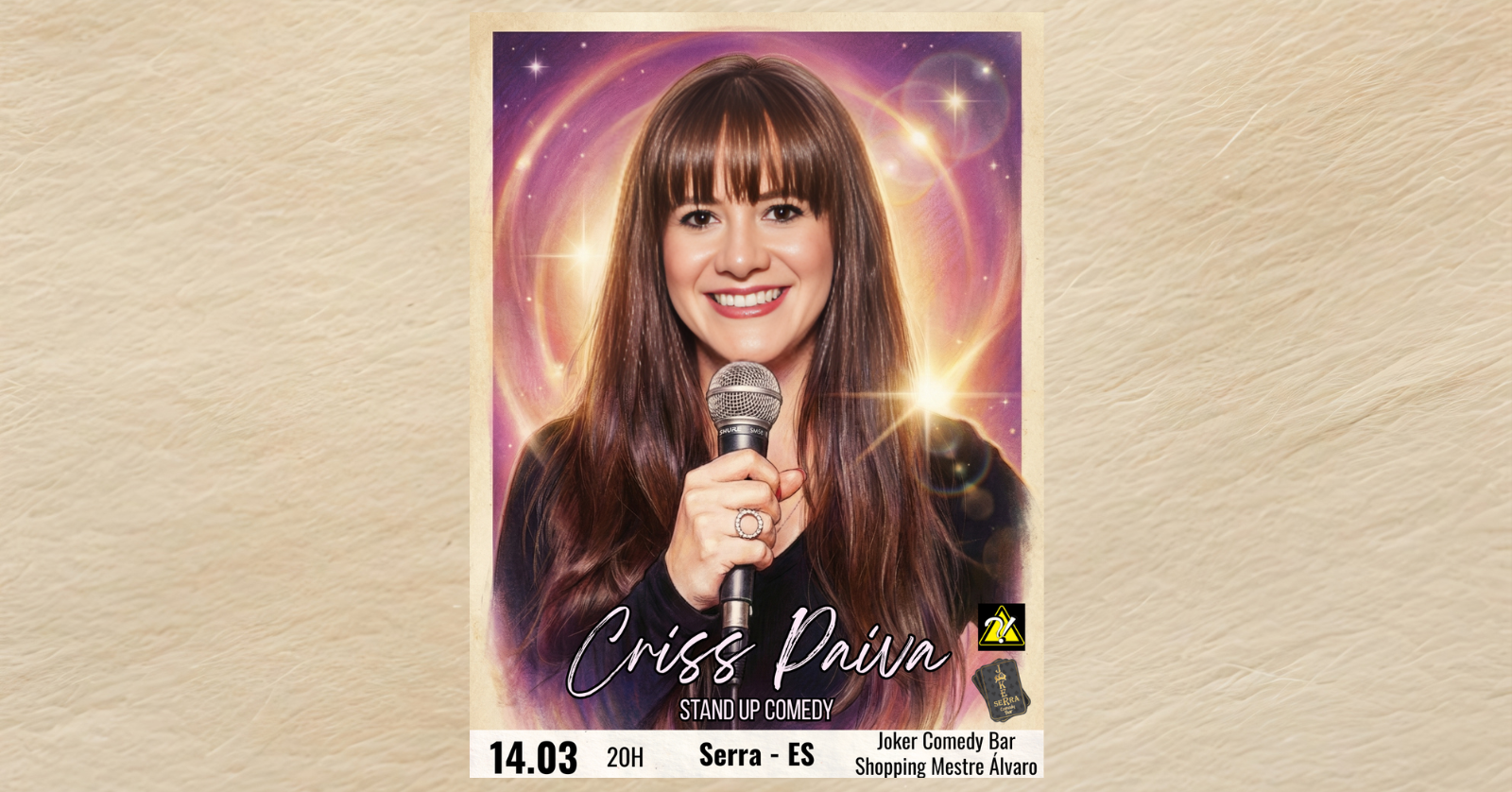 Criss Paiva - Stand Up Comedy em Serra