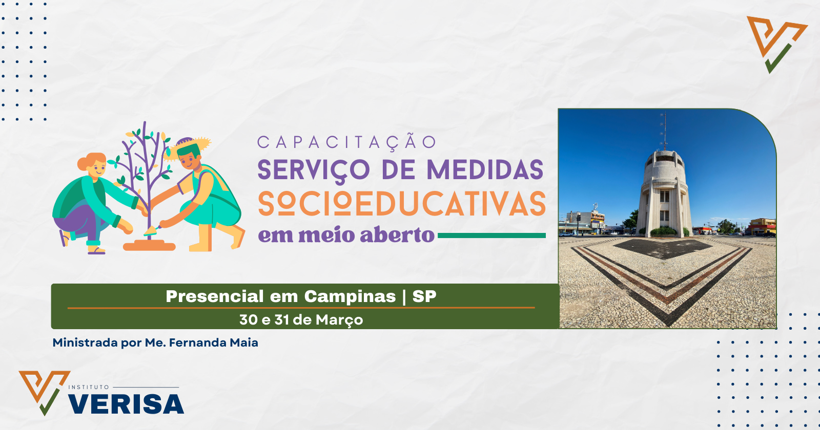 Image for the event: Curso: Medidas Socioeducativas em Meio Aberto | Cam