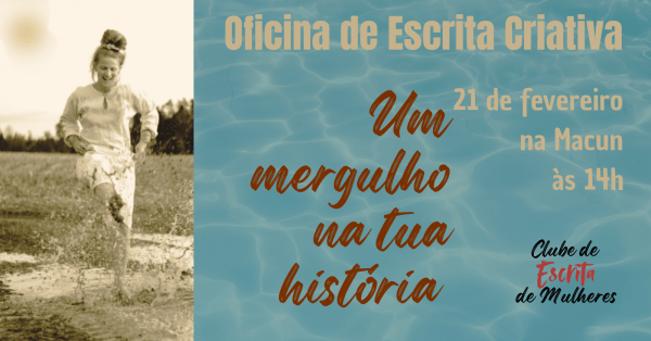 Imagem do evento Oficina de Criação: Um mergulho na tua história