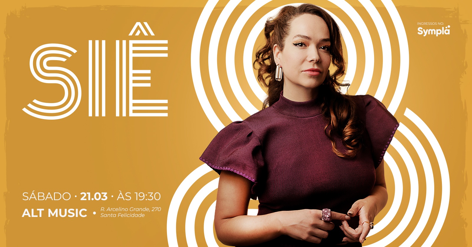 Show lançamento Siê