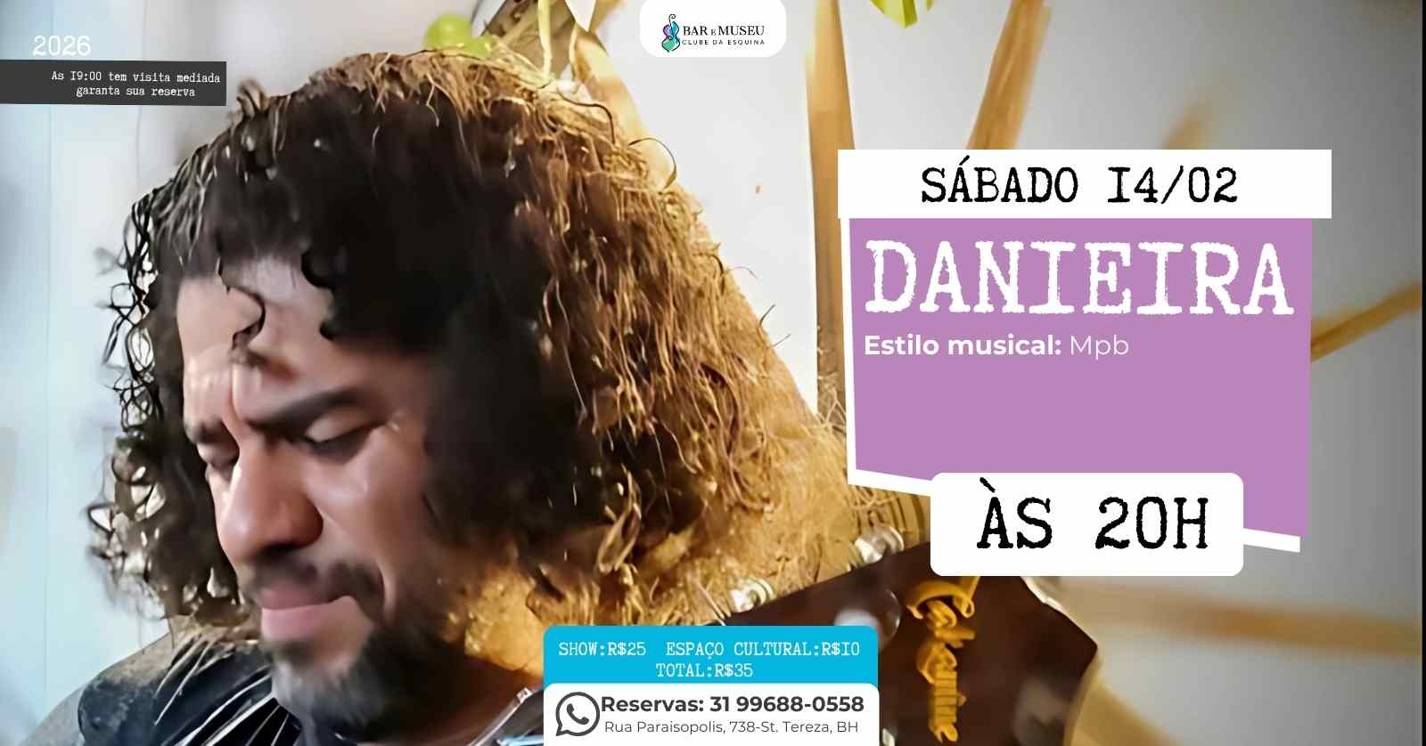 Danieira - Os maiores sucessos do Clube da Esquina e da MPB 