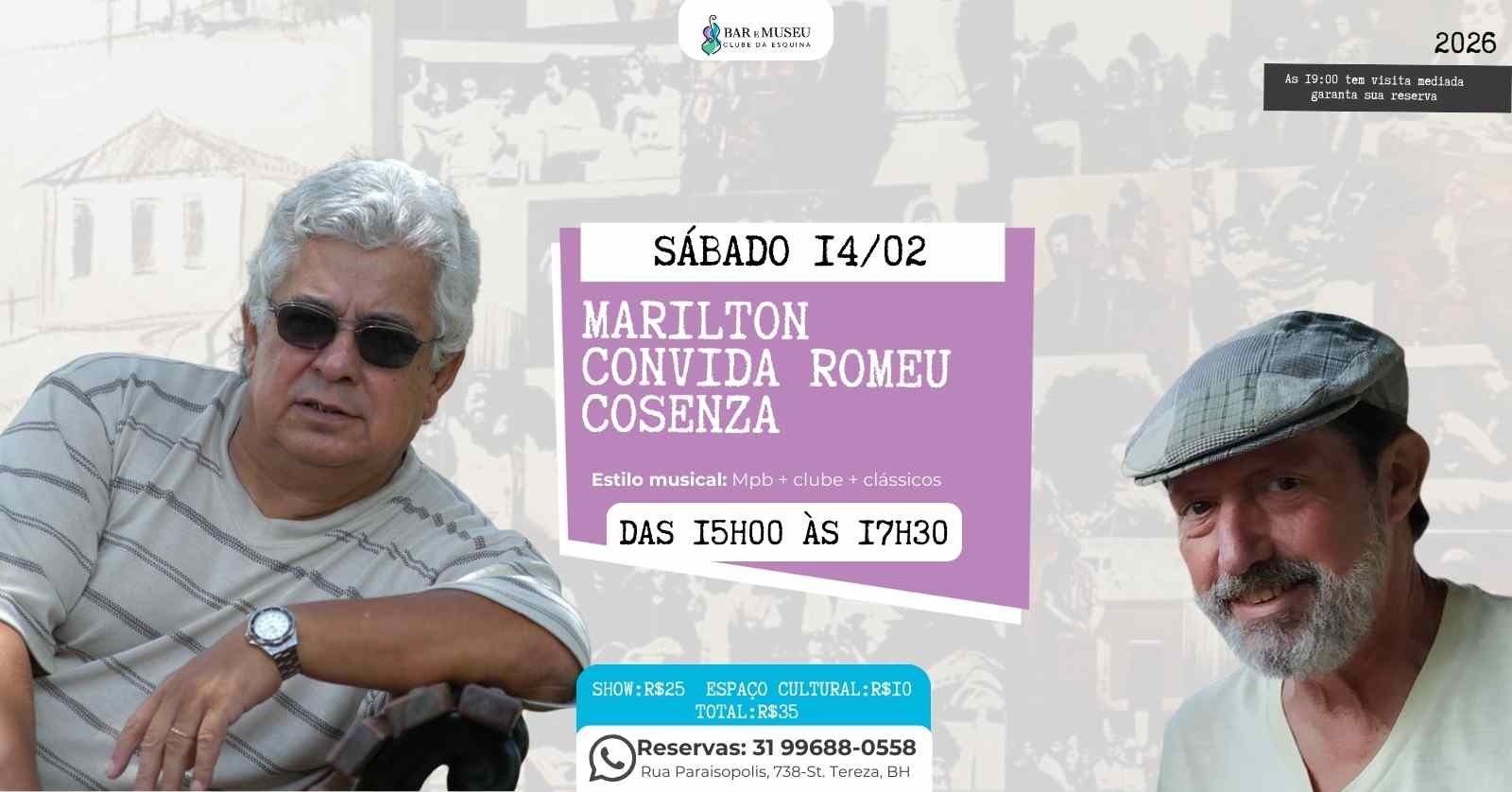 Marilton Borges convida Romeu Cosenza