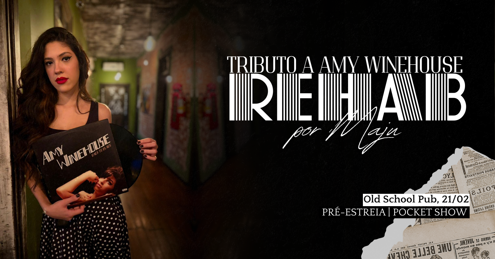 Rehab | Tributo a Amy Winehouse em Santa Maria