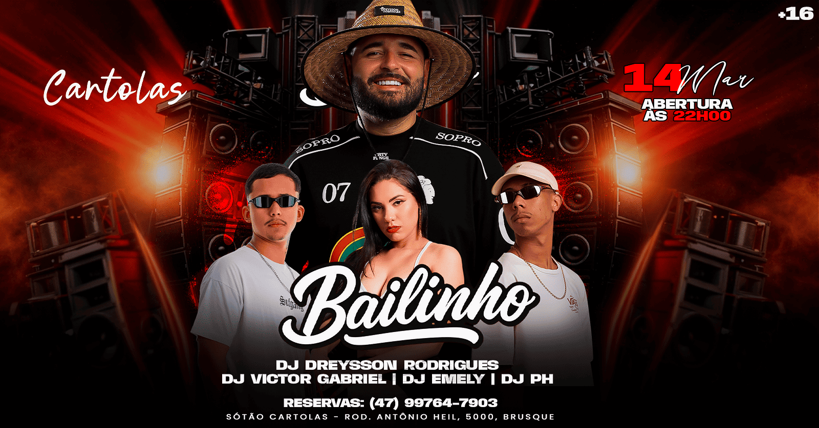 BAILINHO - 1ª EDIÇÃO - Brusque, SC