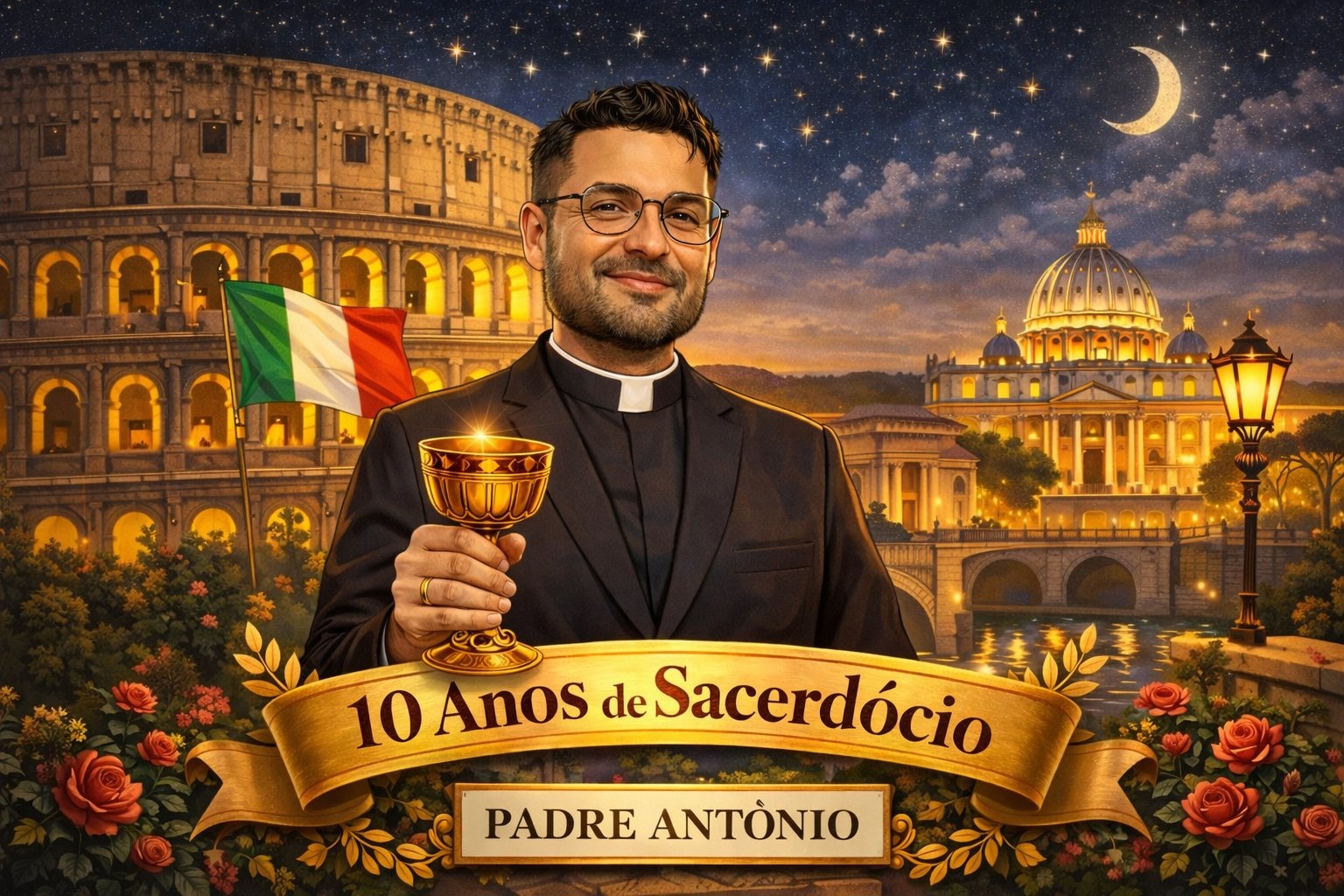 10 Anos de Sacerdócio do Padre Antônio
