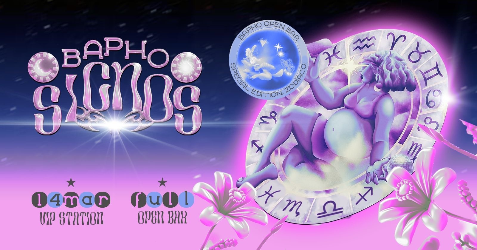 BAPHO SIGNOS - OPEN BAR 14/03 - VIP STATION