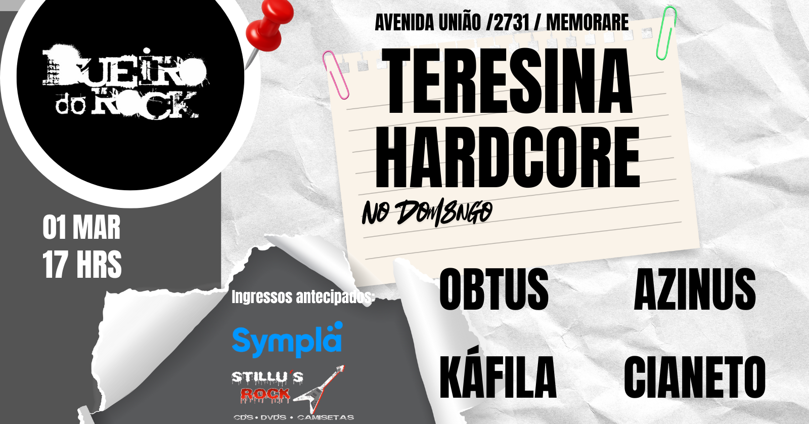 TERESINA HARDCORE NO DOMINGO