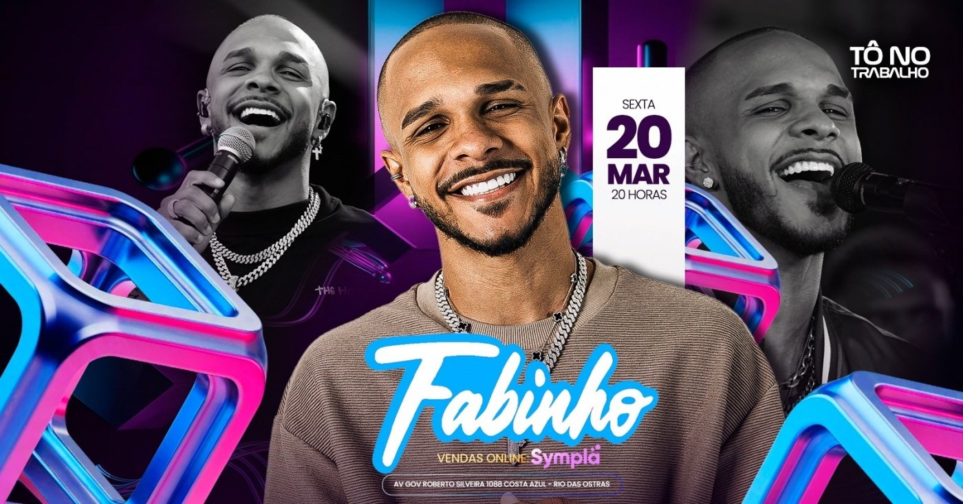 Fabinho | 20MAR (SEX) | Tô no Trabalho