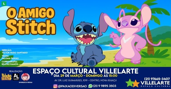 O amigo Stitch - teatro infantil