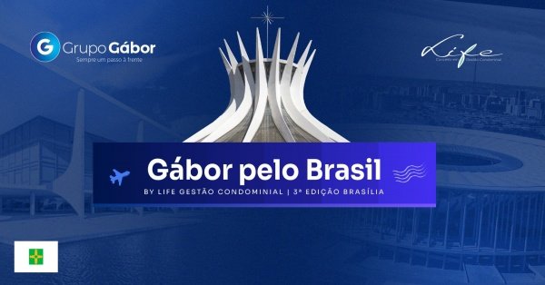 Imagem do evento Gábor pelo Brasil by Life Gestão Condominial  - 3ª Edição Brasília