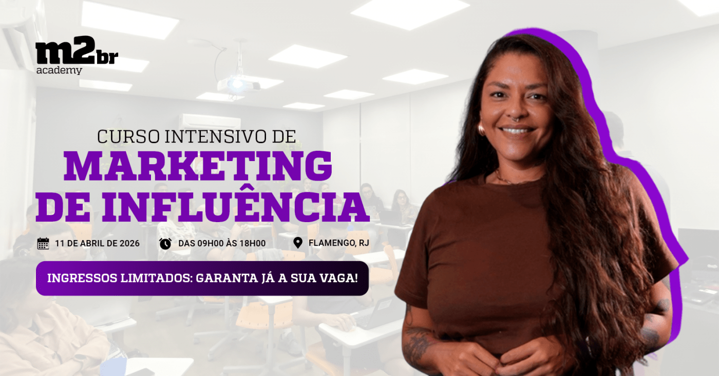 Curso Intensivo de Marketing de Influência - Rio de Janeiro - RJ | M2BR Academy