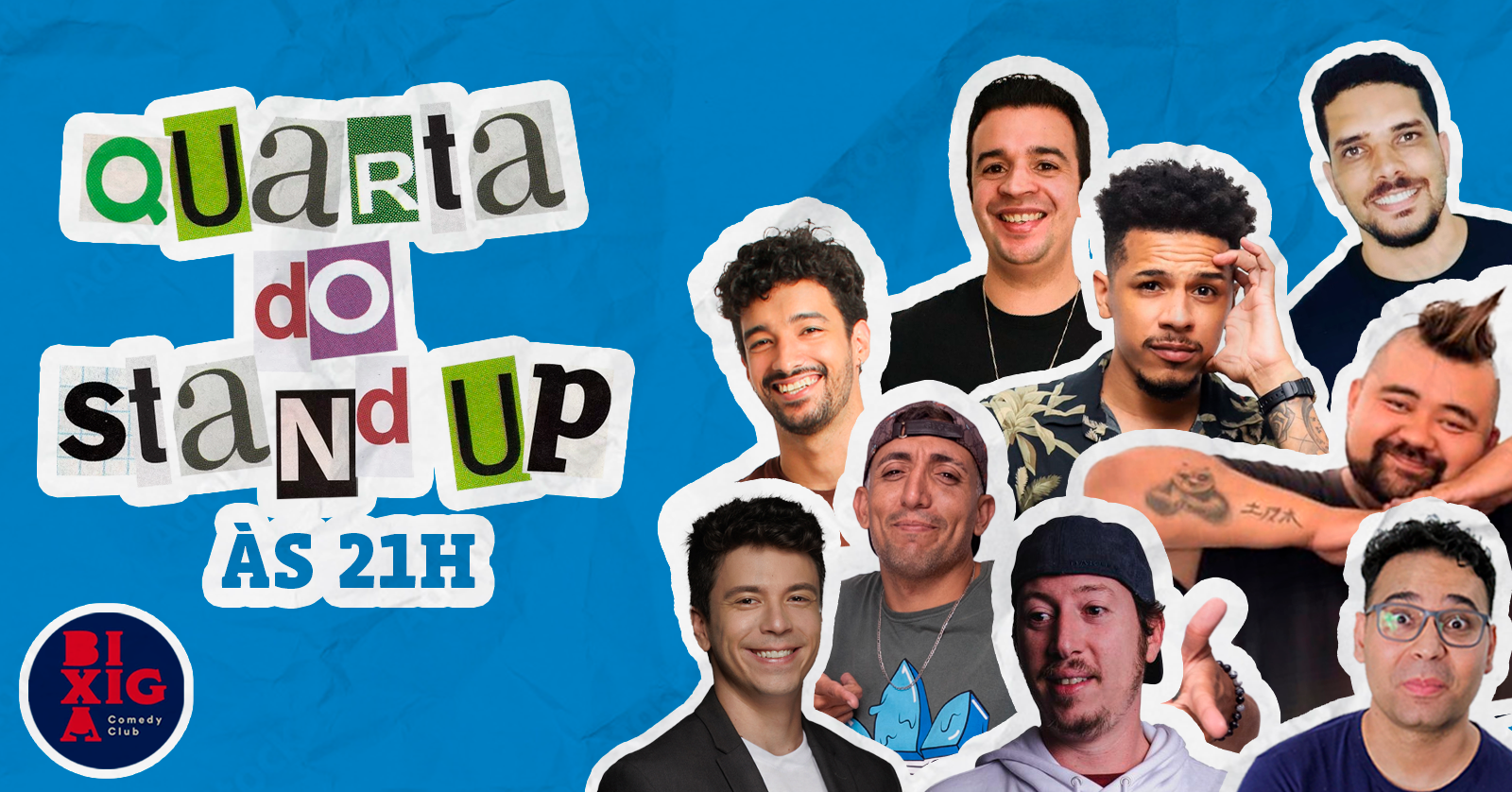 Quarta do Standup Comedy ás 21h no Bixiga Comedy em São Paulo