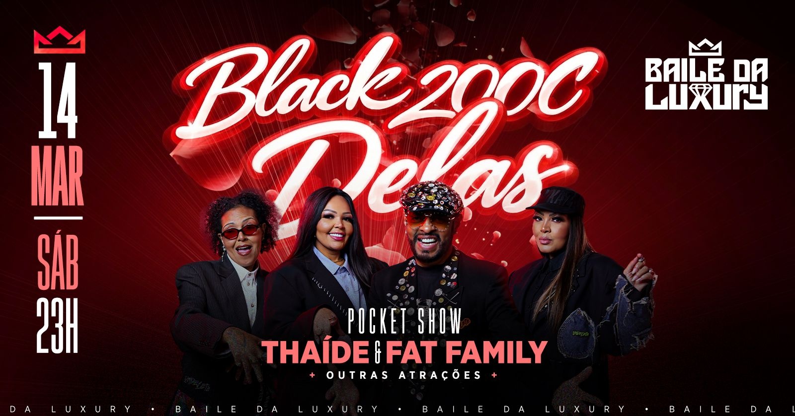 ESPECIAL BLACK 2000'S DAS MULHERES COM FAT FAMILY & THAIDE