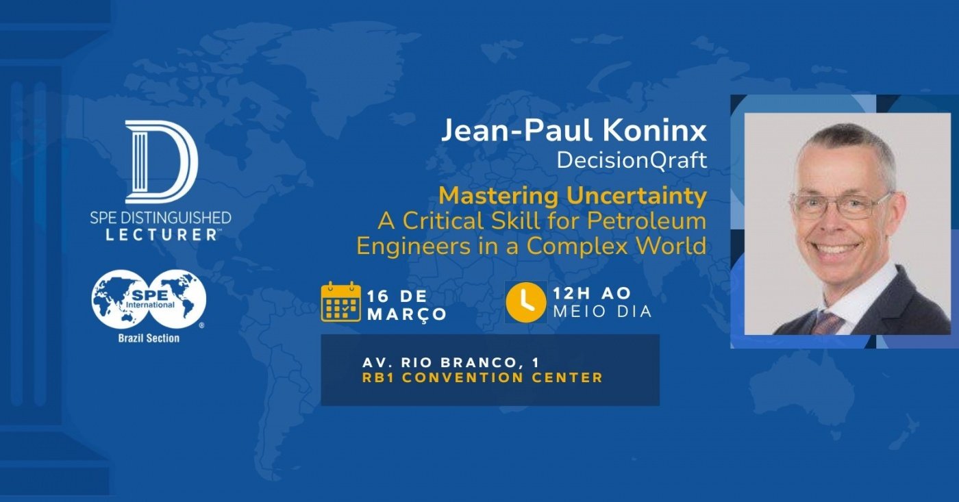 SPE Distinguished Lecturer  Jean-Paul Koninx