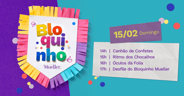 Imagem do evento Carnaval Infantil no Mueller | 15/02