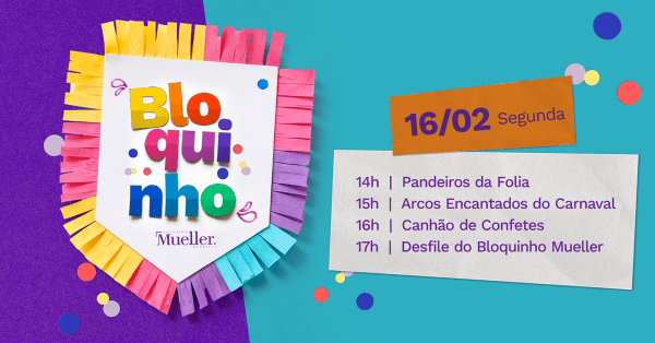 Imagem do evento Carnaval Infantil no Mueller | 16/02