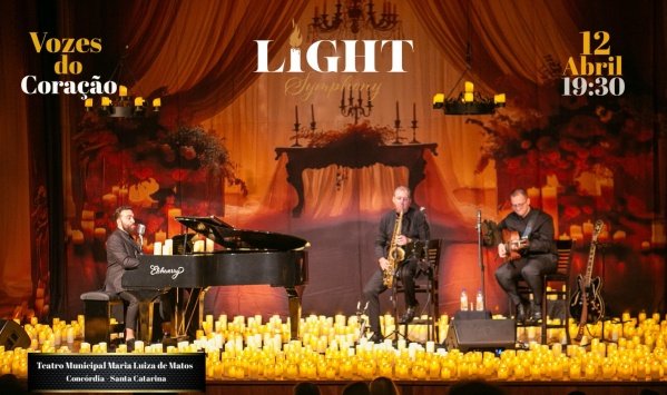 Imagem do evento Light Symphony - Vozes do Coração (12/4 às 19:30 - Abre portas 18:45)