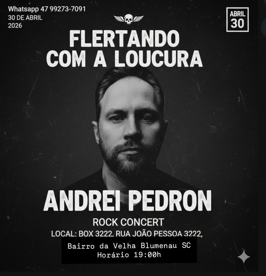 Pocket Show Flertando com a Loucura 30/04/2026 No Box3222 - Blumenau, SC