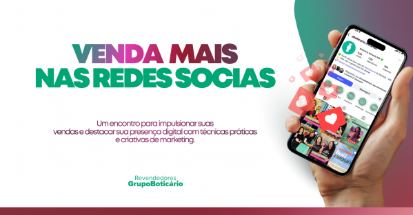 Imagem do evento VENDA MAIS NAS REDES SOCIAIS - Próximas Turmas