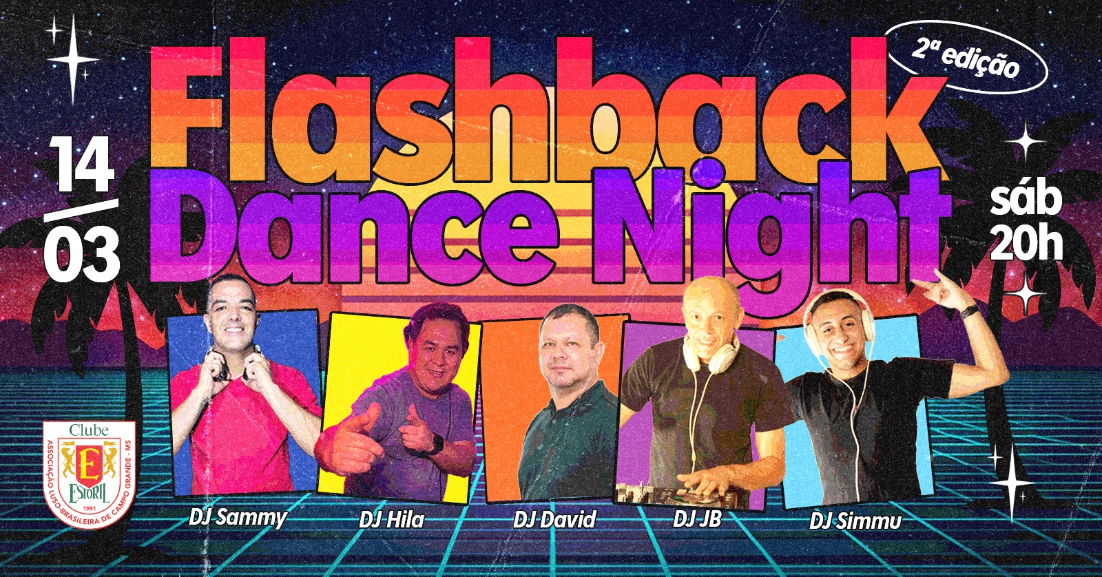 FLASHBACK DANCE NIGHT - 2ª Edição - Campo Grande, MS