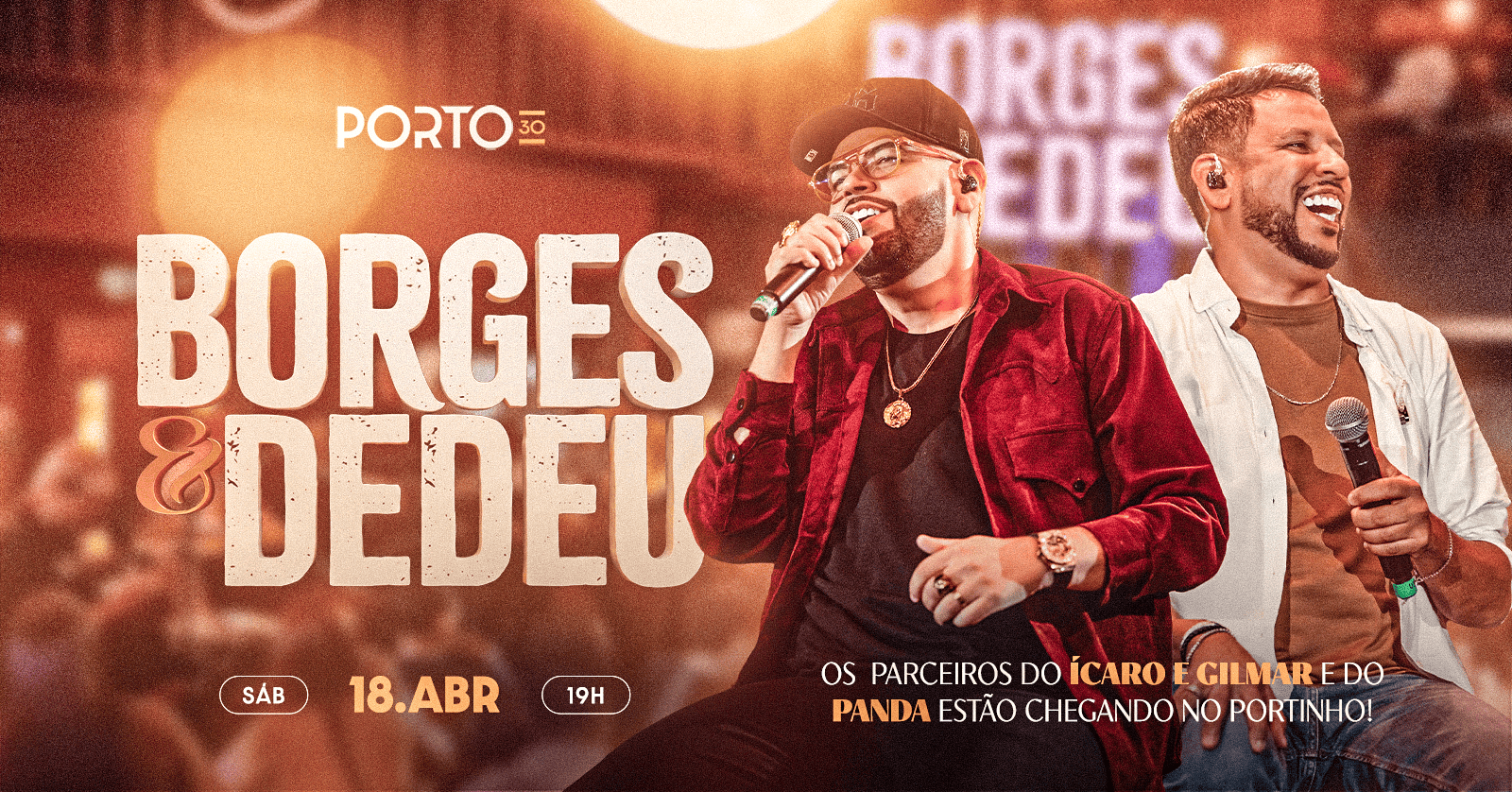 BORGES & DEDEU NO PORTO30 - Espumoso, RS