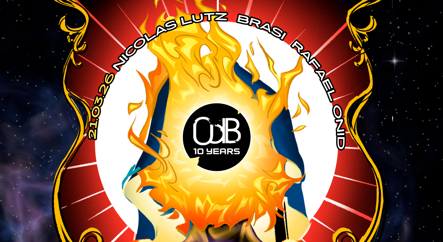 0dB presents Nicolas Lutz + Brasi + Rafael Onid - Foz do Iguaçu, PR
