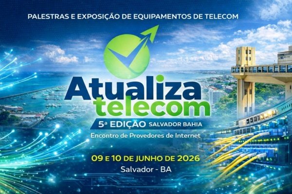 Imagem do evento Encontro de Provedores Atualiza Telecom 2026 - Salvador-BA