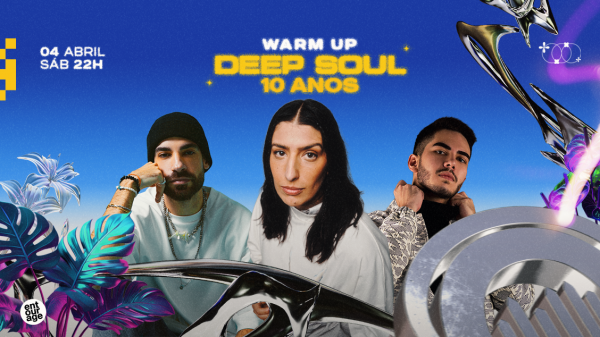 Imagem do evento Warm Up Deep Soul 10 anos