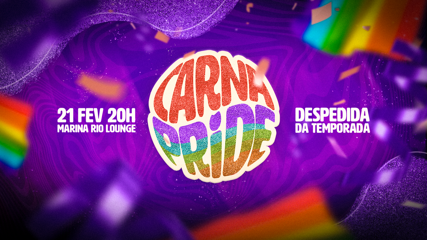 CarnaPride: despedida da temporada | Grátis - 0800 | Carnaval LGBT+ RJ