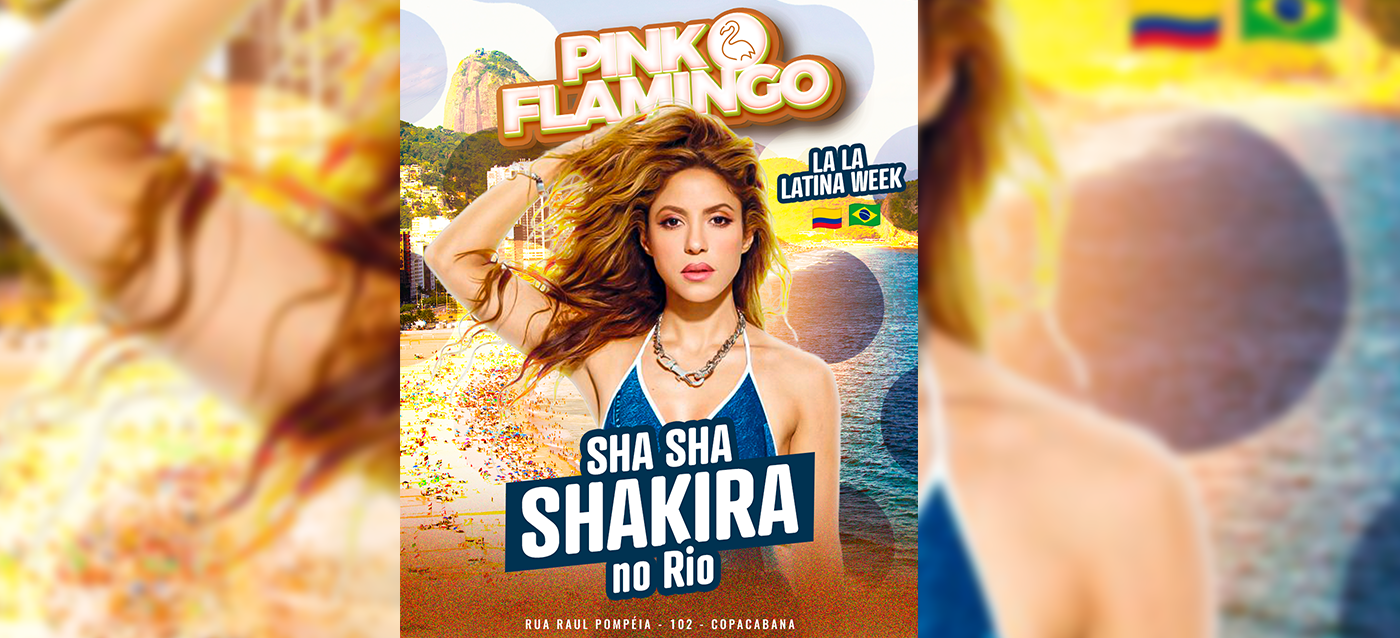 Pink Flamingo |Shakira no Rio |Segunda 04 de Maio