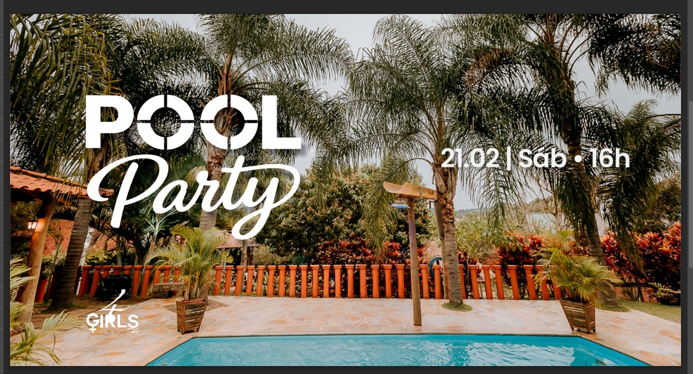 14.02 I Sáb - Pool Party - Campinas, SP