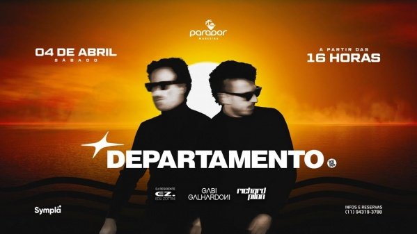 Imagem do evento PARADOR MARESIAS | DEPARTAMENTO |  04/04/26