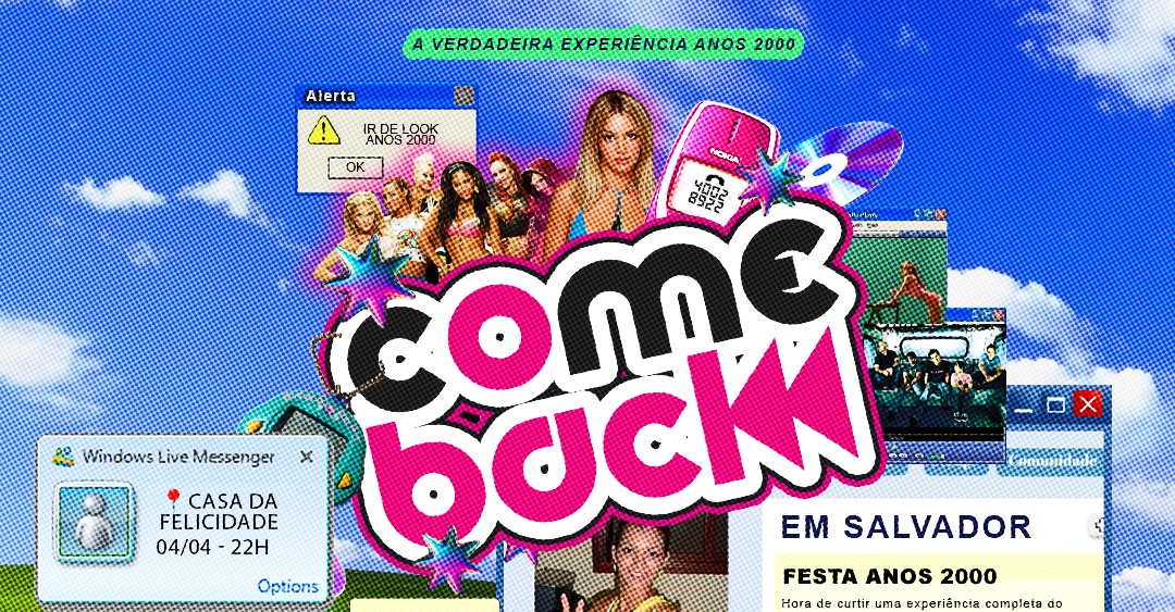 COMEBACK: A verdadeira experiência anos 2000 - Salvador, BA