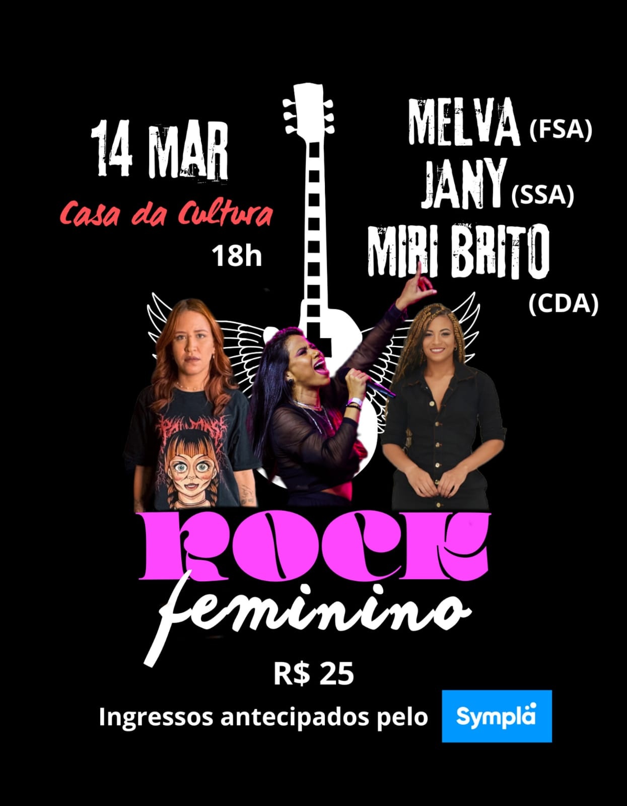 ROCK FEMININO - Cruz das Almas, BA