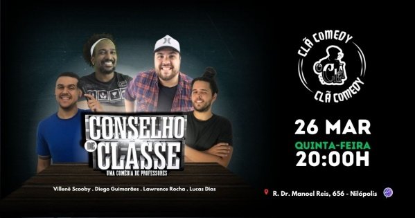 CONSELHO DE CLASSE - SHOW DE COMÉDIA EM NILÓPOLIS!