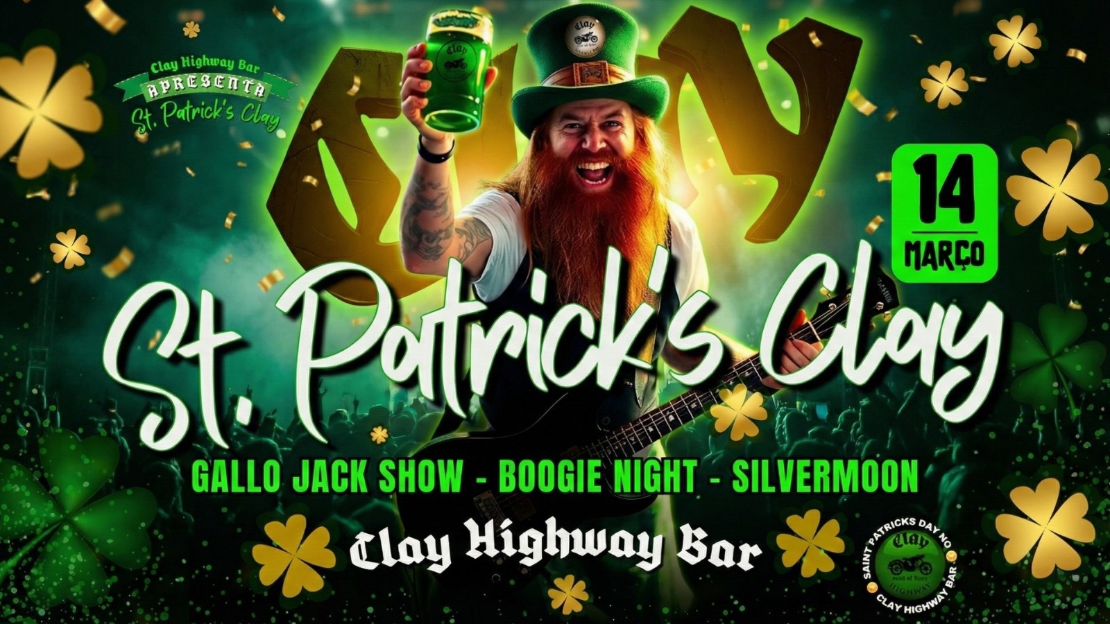 ST PATRICKS CLAY HIGHWAY