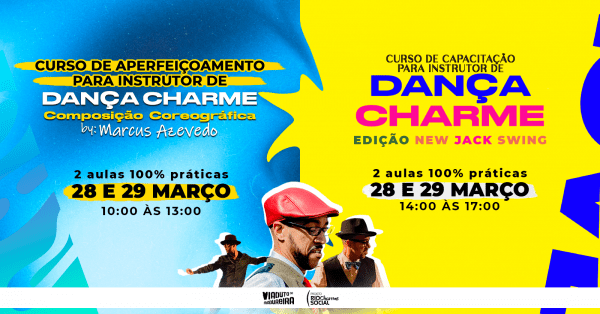 Aperfeiçoamento/Composição Dança Charme + New Jack Swing - Rio Charme Social
