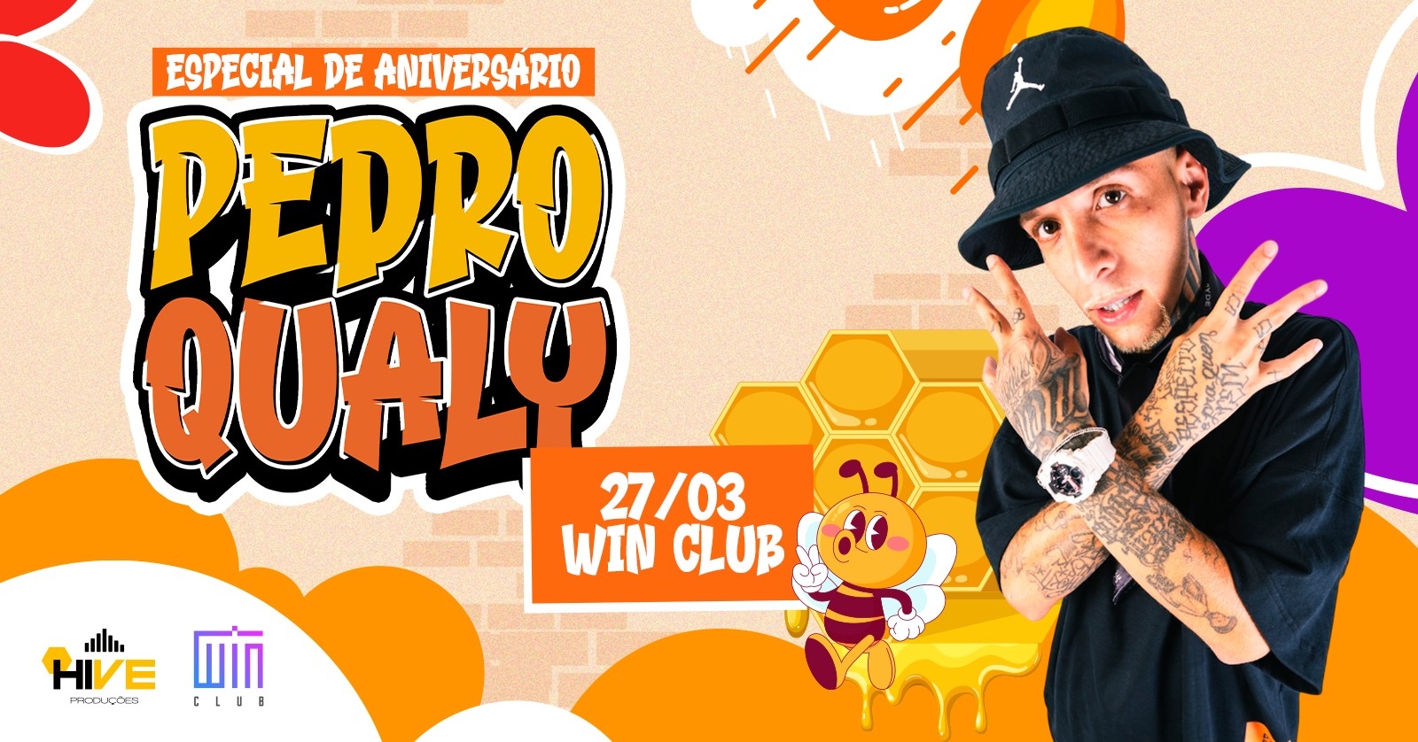 HIVE APRESENTA - PEDRO QUALY ESPECIAL DE ANIVERSARIO - Guarapuava, PR