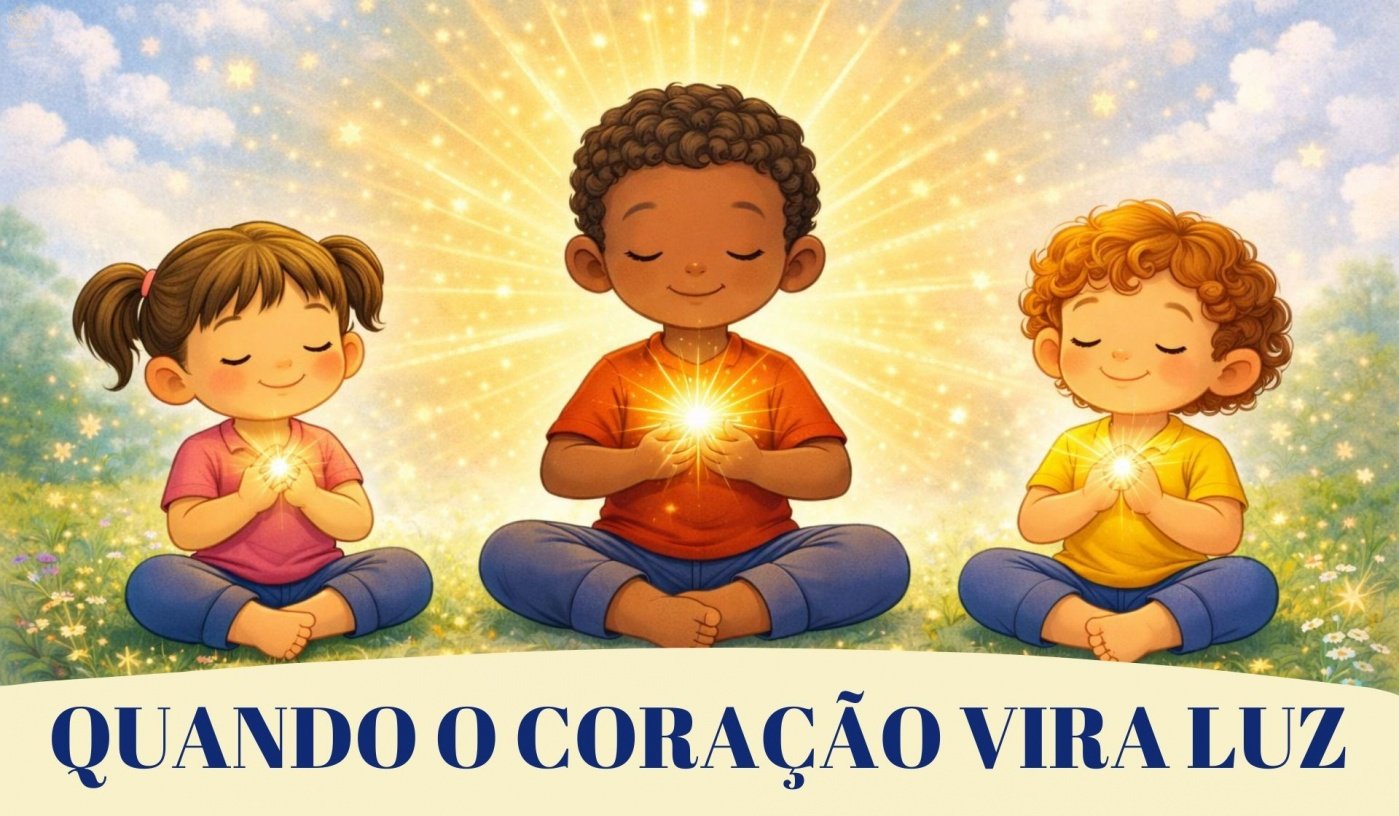 Aula para Crianças: Quando o coração vira luz