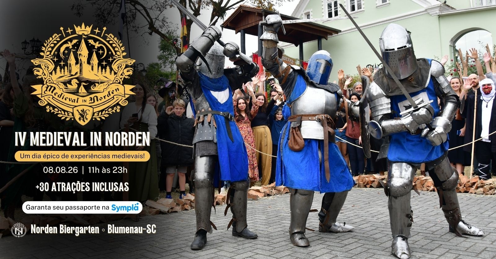 IV MEDIEVAL IN NORDEN - Um dia épico de experiências medievais! - Blumenau, SC