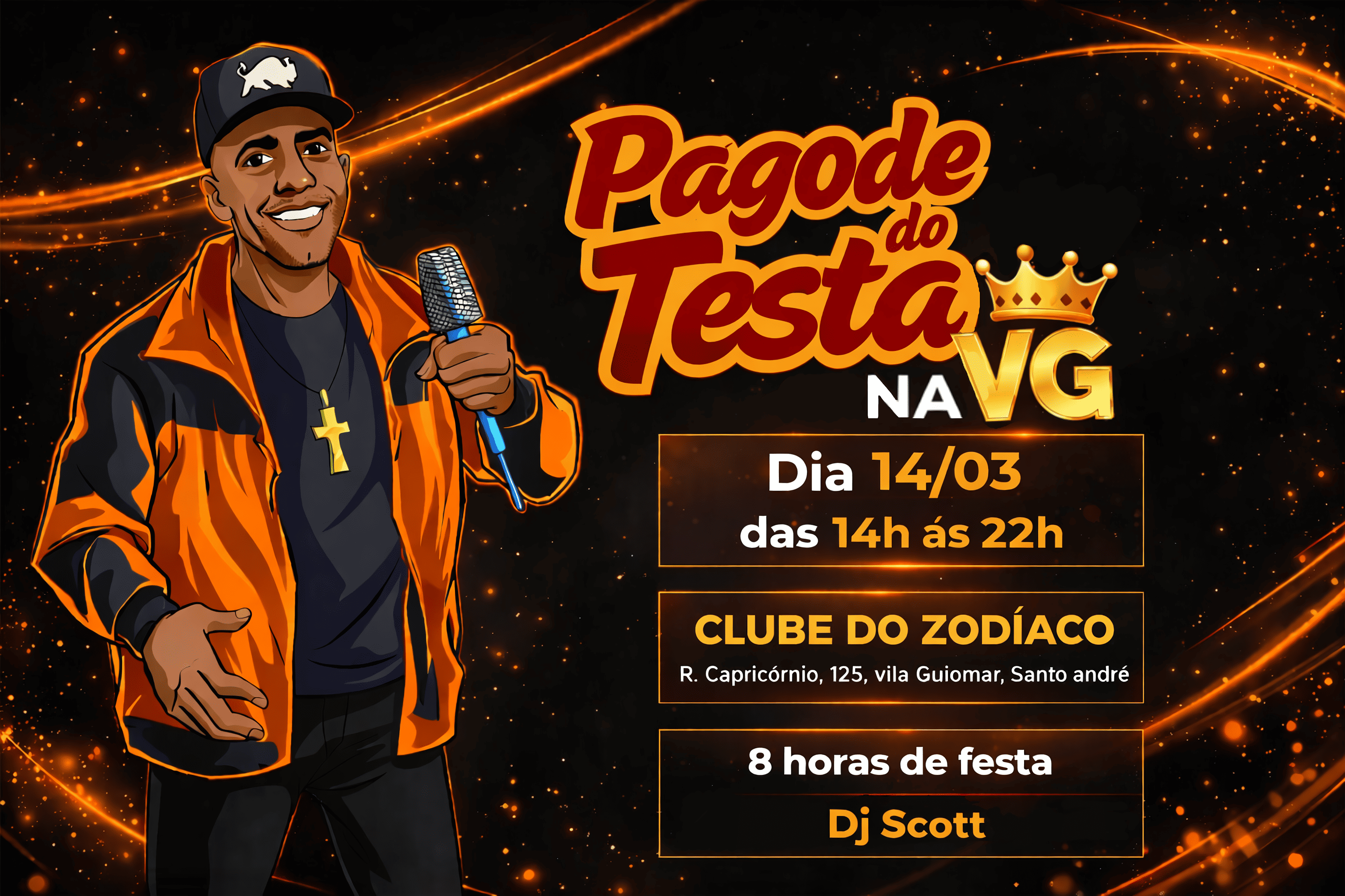 Pagode Do Testa Na VG - Santo André, SP