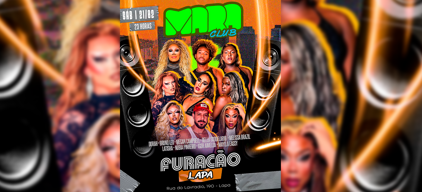 Mara Club| Furacão Lapa| Sábado, 21 de Fevereiro - 23h