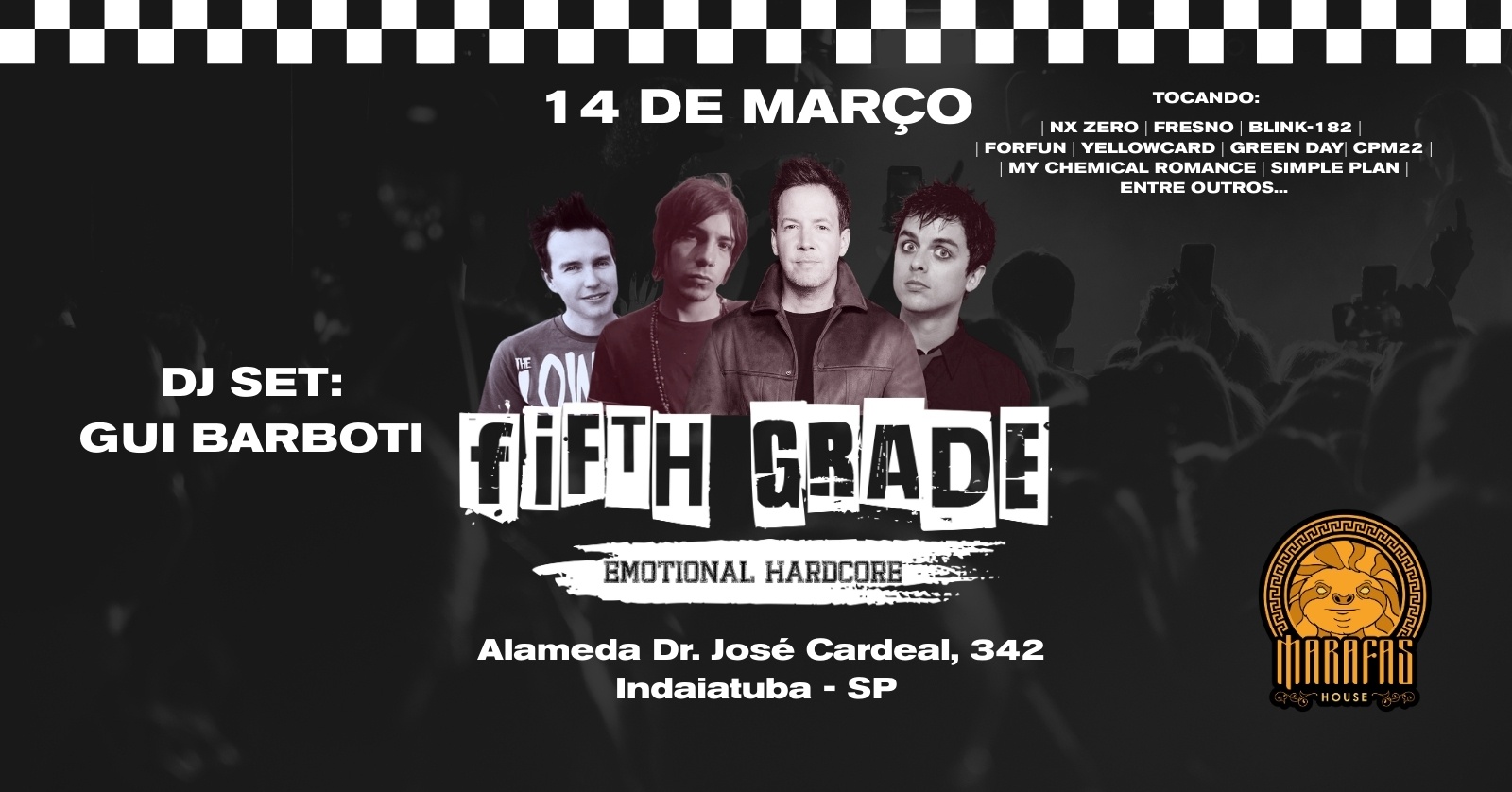 Fifth Grade (Emo / Pop Punk Cover) - MARAFAS HOUSE - Indaiatuba, SP