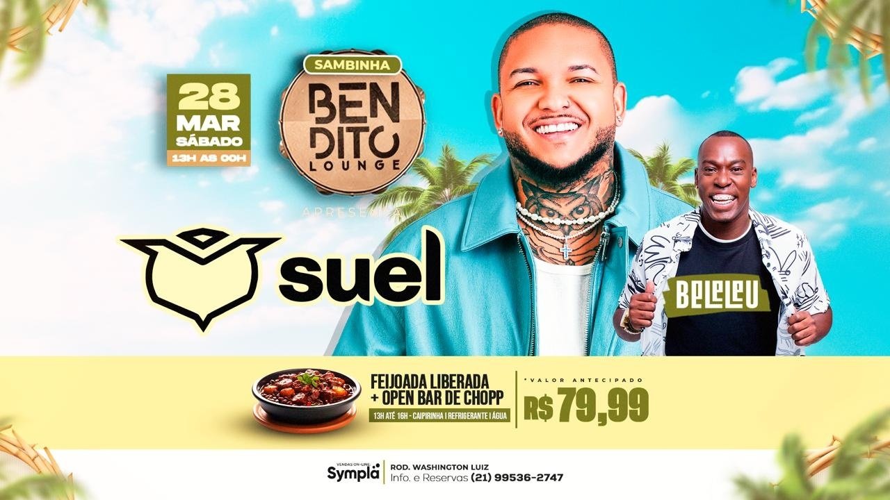 SUEL / FEIJOADA / OPEN BAR / BELELEU