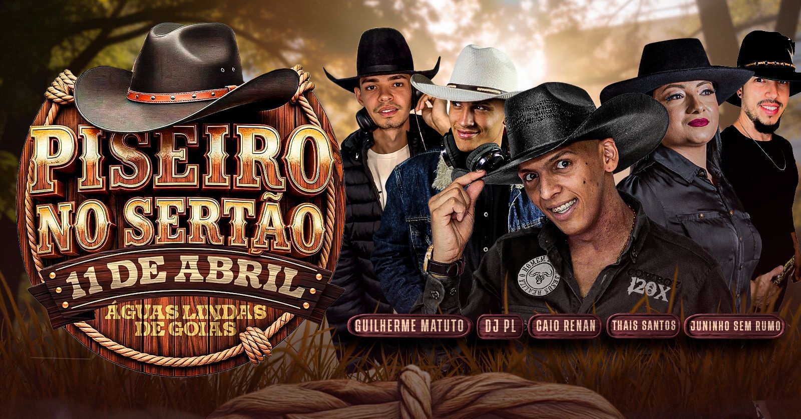 PISEIRO DE LUXO APRESENTA- PISEIRO NO SERTÃO - Águas Lindas de Goiás, GO