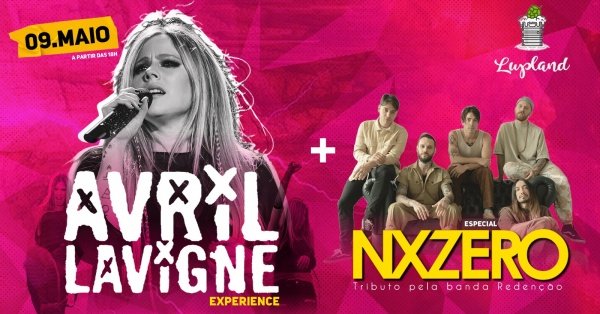 Imagem do evento AVRIL LAVIGNE EXPERIENCE (SP) + TRIBUTO A NXZERO