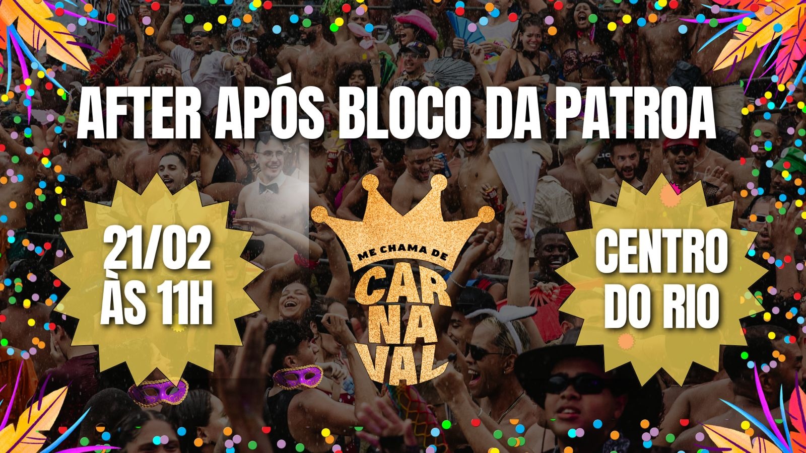 ME CHAMA DE CARNAVAL + CLEMENTAUM + BLOCO SURPRESA